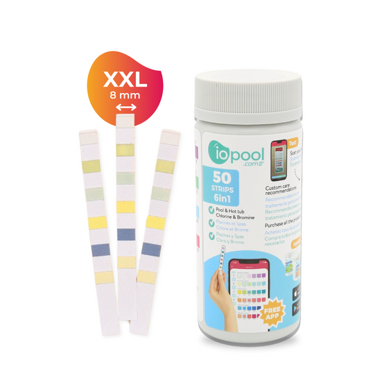 Bandelettes de test iopool 6 en 1 x 50