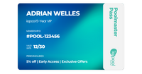 Load image into Gallery viewer, iopool 5-Year VIP Card