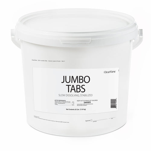 Jumbo Tabs - Chlorine Tablets - 25 Lb - iopool-usa
