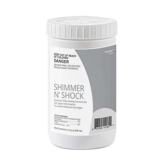 Shimmer N' Shock - Fast Chlorination for Swimming Pool - iopool-usa