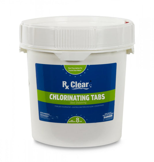 Rx Clear® 3" Stabilized Chlorine Tablets - iopool-usa